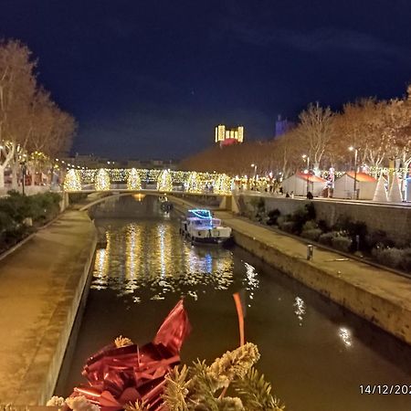 Entre Ville Et Canal, Calme Et Central - Gare A 700 M Narbonne Exterior foto