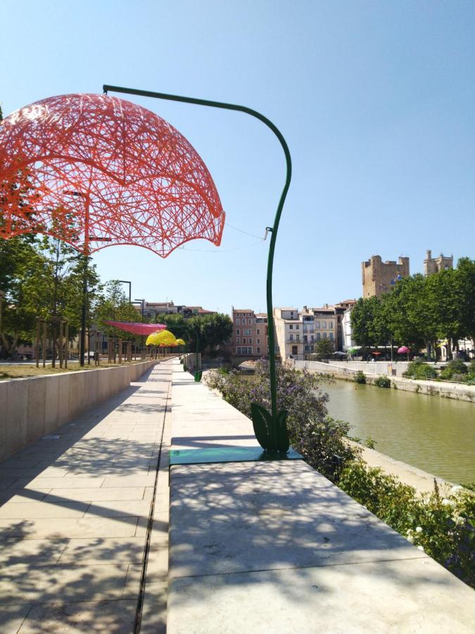 Entre Ville Et Canal, Calme Et Central - Gare A 700 M Narbonne Exterior foto